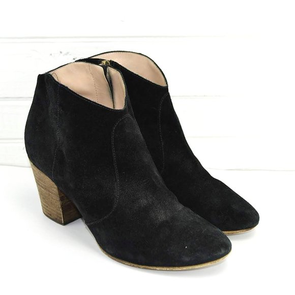Club Monaco Suede Booties #177-135 - Picture 1 of 5